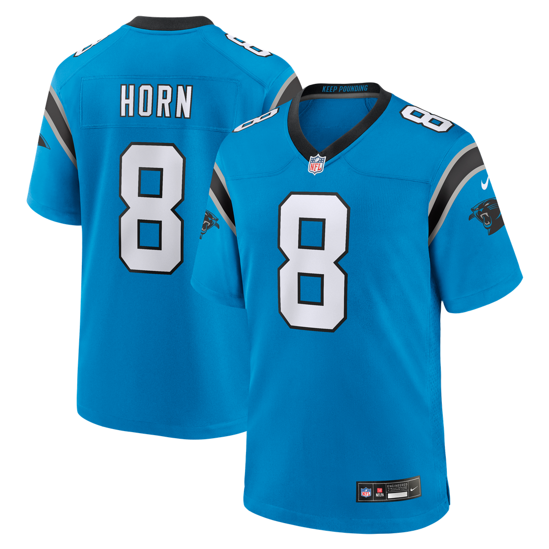 Jaycee Horn Carolina Panthers Alternate Game Jersey - Blue