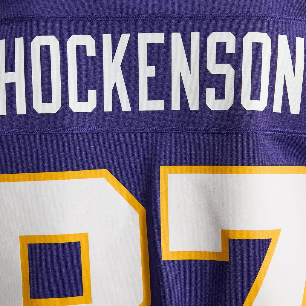 T.J. Hockenson Minnesota Vikings Classic Player Game Jersey - Purple
