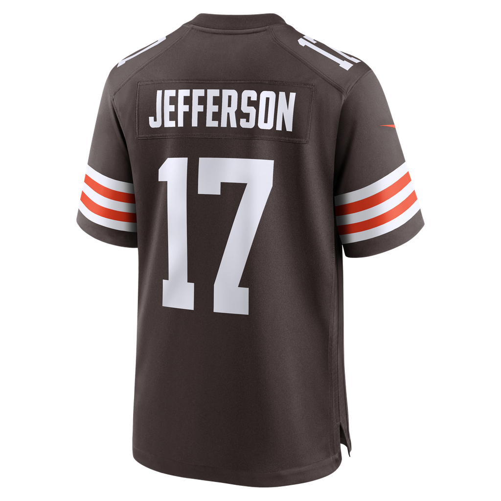 Justin Jefferson Cleveland Browns Game Jersey - Brown