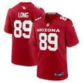 Hunter Long Arizona Cardinals Team Game Jersey - Cardinal