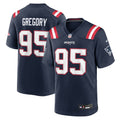 Eric Gregory New England Patriots Team Game Jersey - Navy