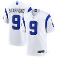 Matthew Stafford Los Angeles Rams Fearsome White Game Jersey