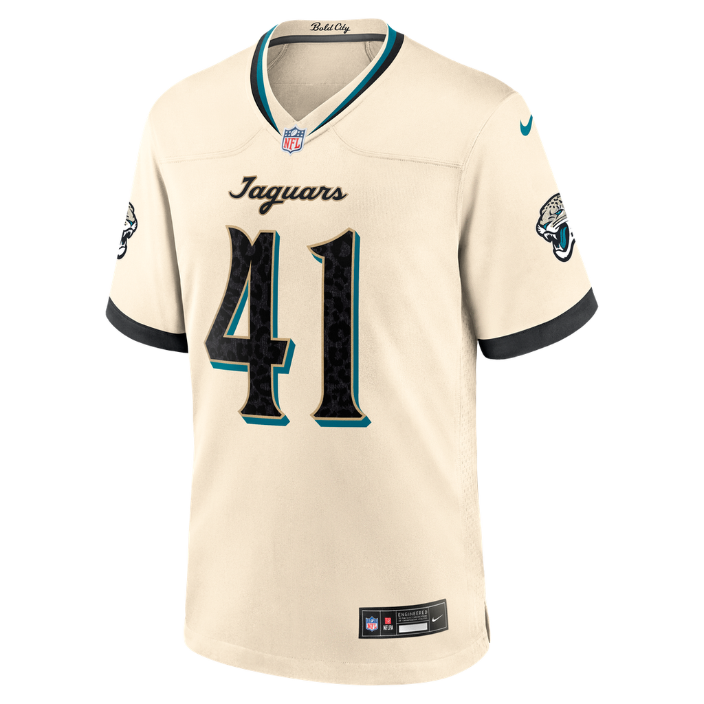 Josh Hines - Allen Jacksonville Jaguars 2026 Rivalries Collection Game Jersey - Natural