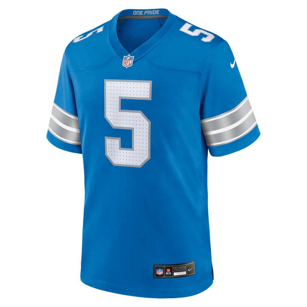 Teddy Bridgewater Detroit Lions Team Game Jersey - Blue