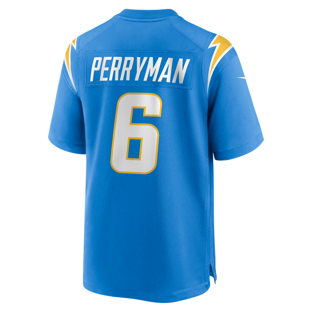 Denzel Perryman Los Angeles Chargers Team Game Jersey - Powder Blue