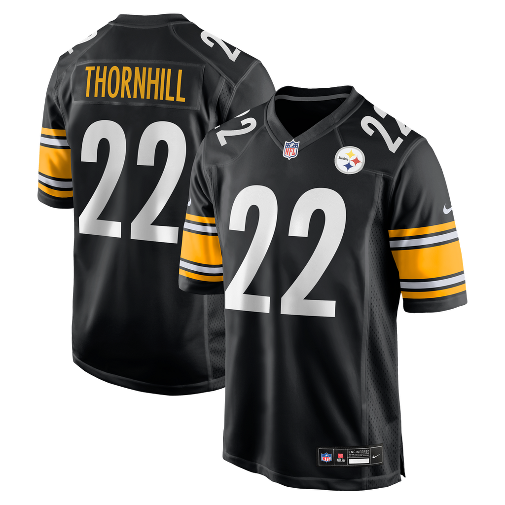 Juan Thornhill Pittsburgh Steelers Team Game Jersey - Black