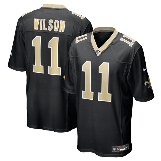 Zach Wilson New Orleans Saints Team Game Jersey - Black