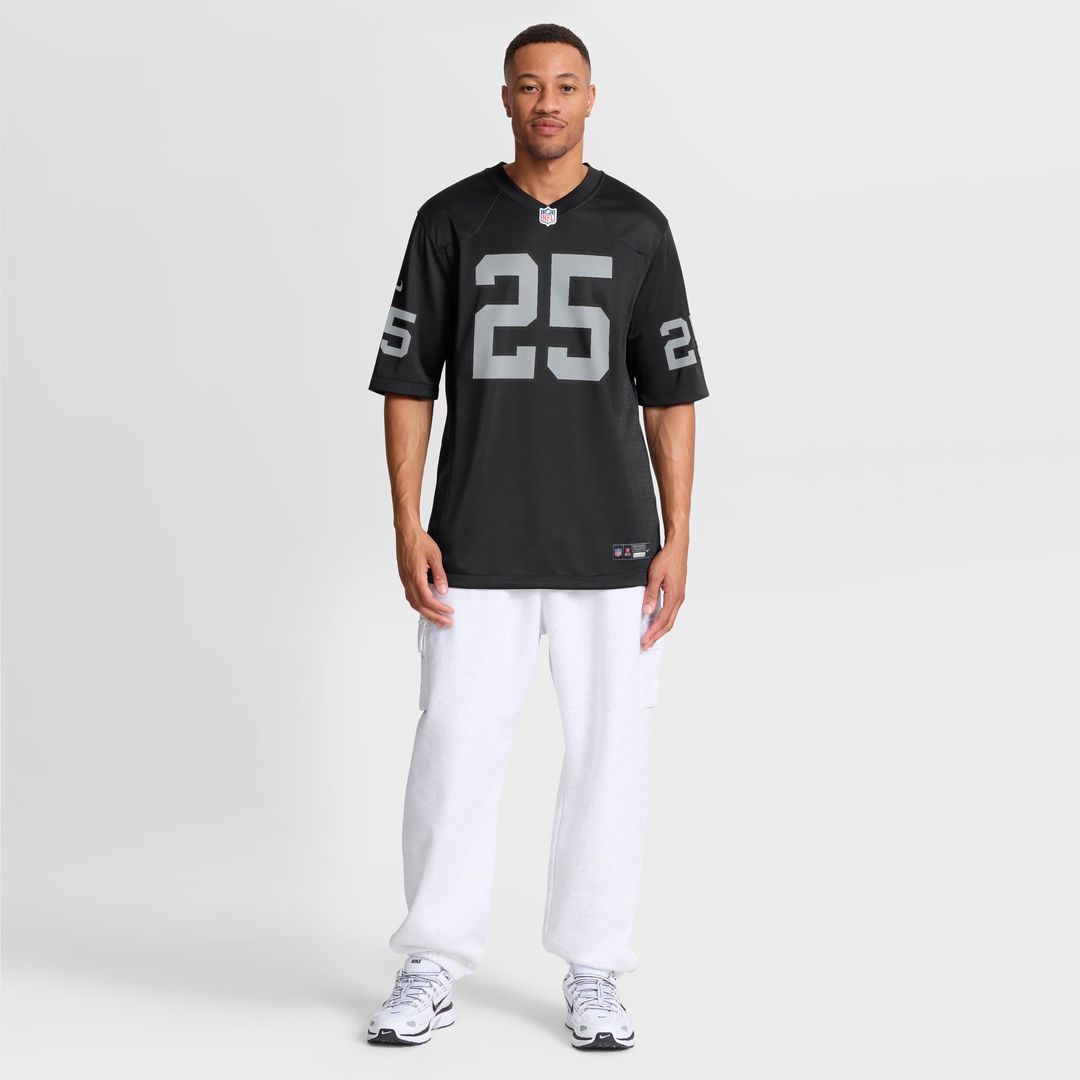 Fred Biletnikoff Las Vegas Raiders Game Retired Player Jersey - Black
