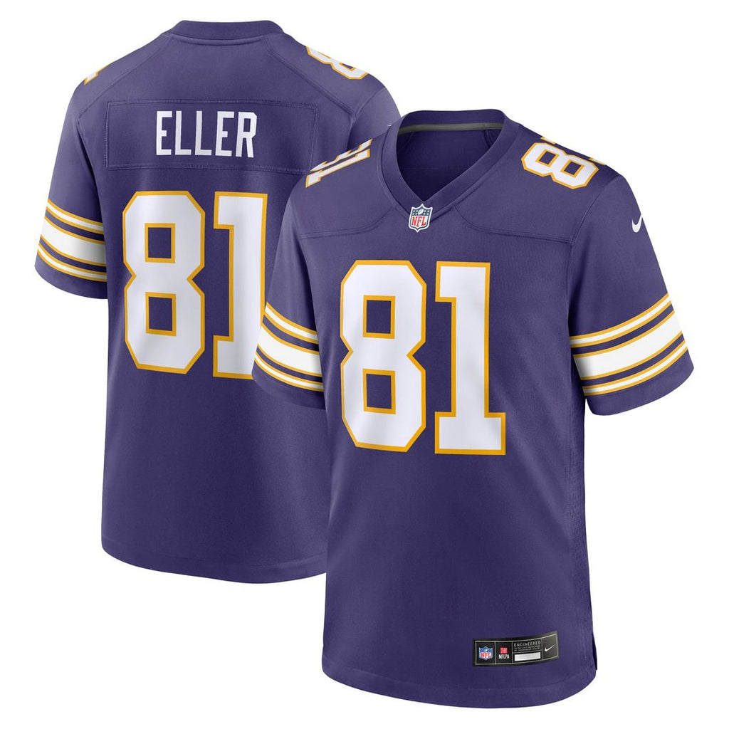 Carl Eller Minnesota Vikings Retired Player Alternate Game Jersey - Purple