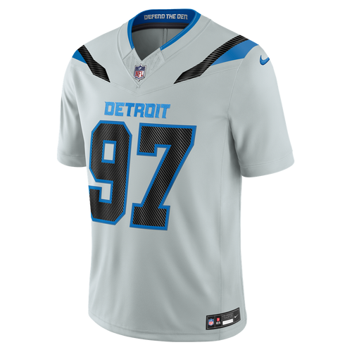 Aidan Hutchinson Detroit Lions 2026 Rivalries Collection Stitched Limited Jersey - Silver