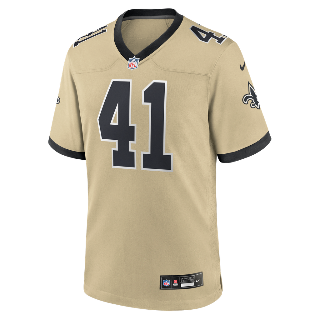 Alvin Kamara New Orleans Saints Alternate Game Jersey - White