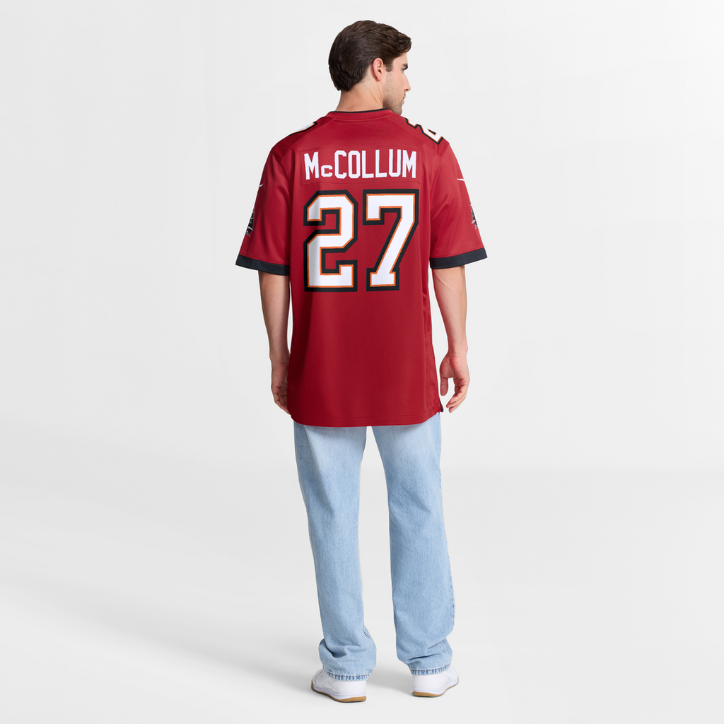 Zyon McCollum Tampa Bay Buccaneers Game Player Jersey - Red