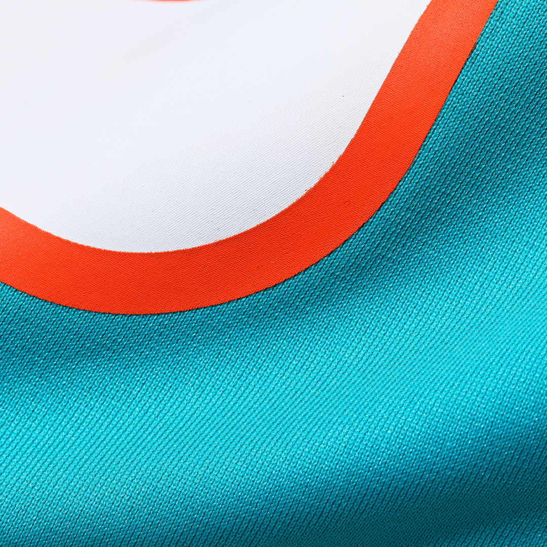 Chop Robinson Miami Dolphins Player Game Jersey - Aqua