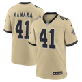 Alvin Kamara New Orleans Saints Gameday Golds Alternate Game Player Jersey - Gold