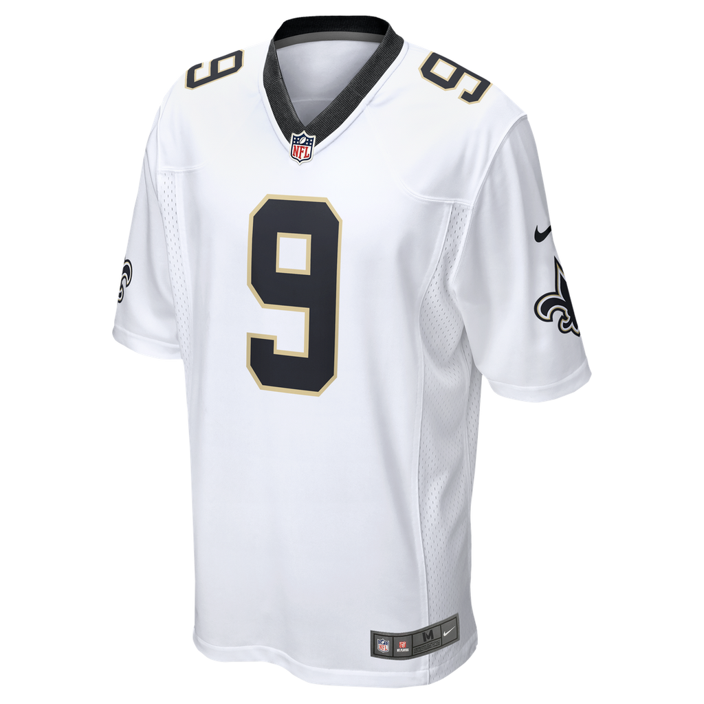 Drew Brees New Orleans Saints Team Game Jersey - Black