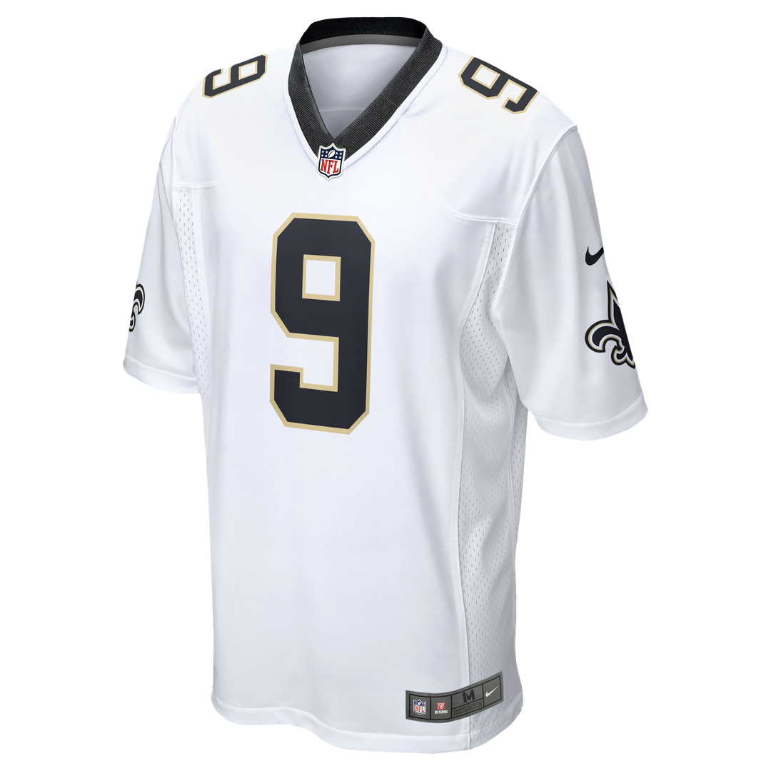 Drew Brees New Orleans Saints Team Game Jersey - Black