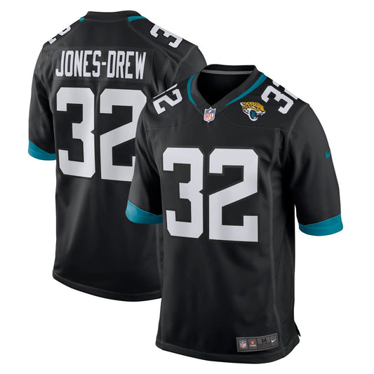 Maurice Jones - Drew Jacksonville Jaguars Retired Player Alternate Game Jersey - Black