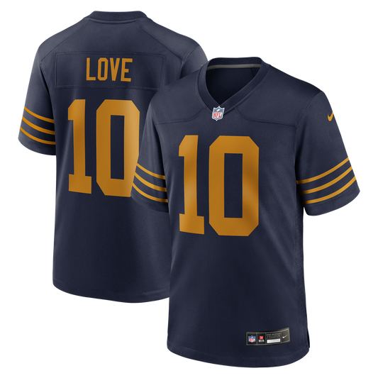 Jordan Love Green Bay Packers The 1923 Classic Game Jersey - Navy