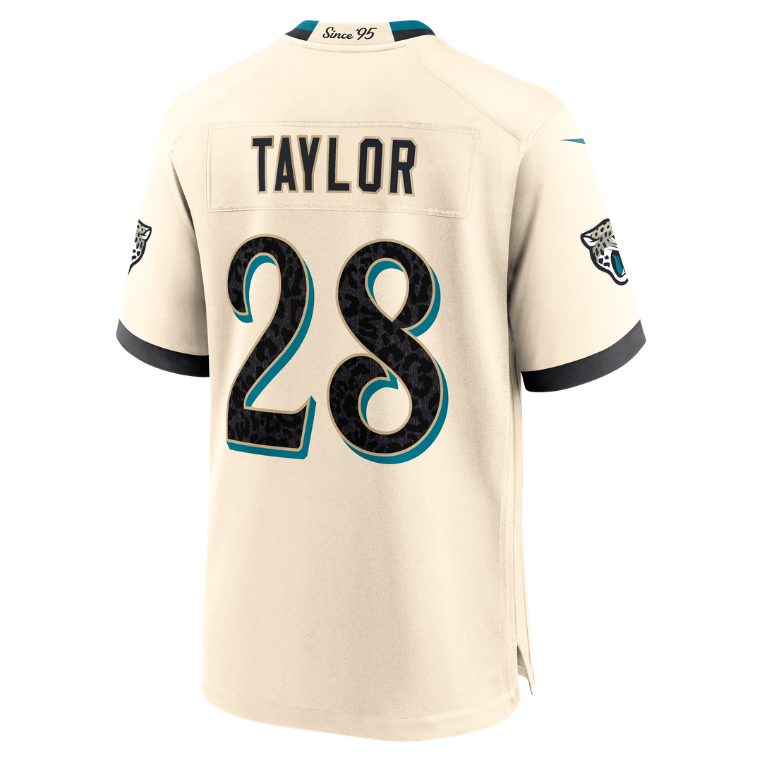 Fred Taylor Jacksonville Jaguars 2026 Rivalries Collection Game Jersey - Natural