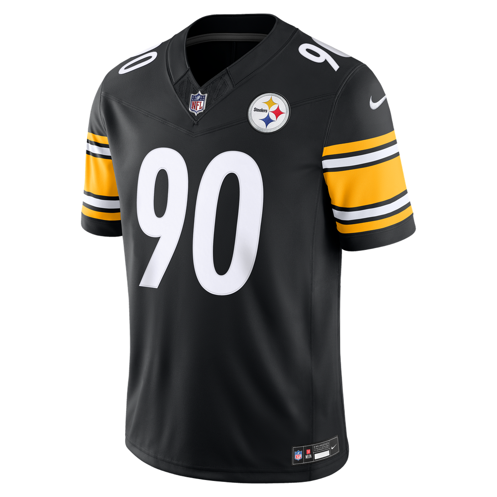 T.J. Watt Pittsburgh Steelers Team Vapor F.U.S.E. Stitched Limited Jersey - Black