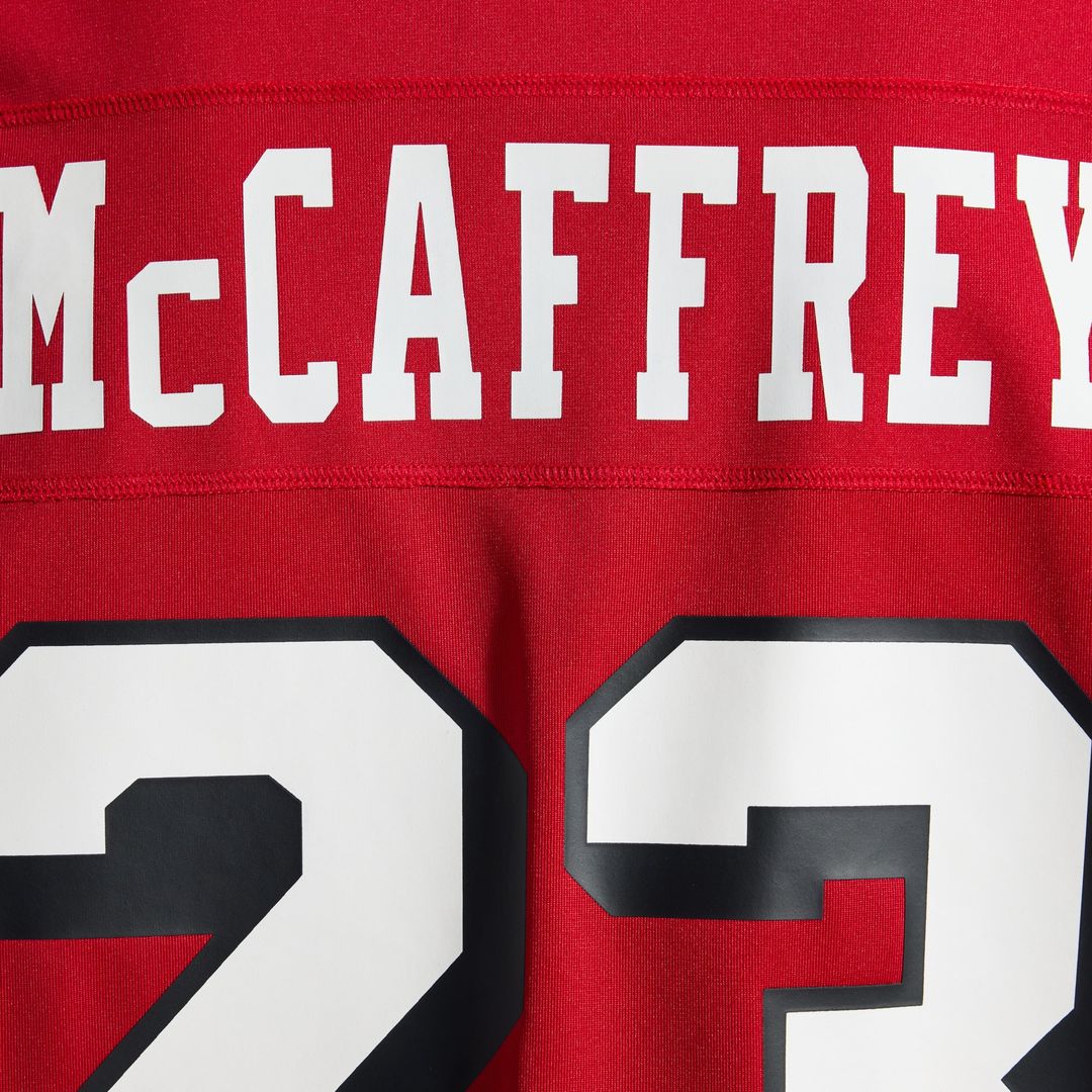 Christian McCaffrey San Francisco 49ers Alternate Game Player Jersey - Scarlet