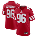 Jordan Jefferson San Francisco 49ers Team Game Jersey - Scarlet