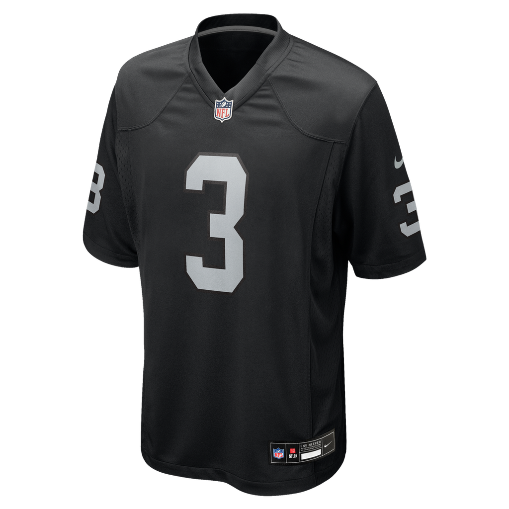Taron Johnson Las Vegas Raiders Team Game Jersey - Black