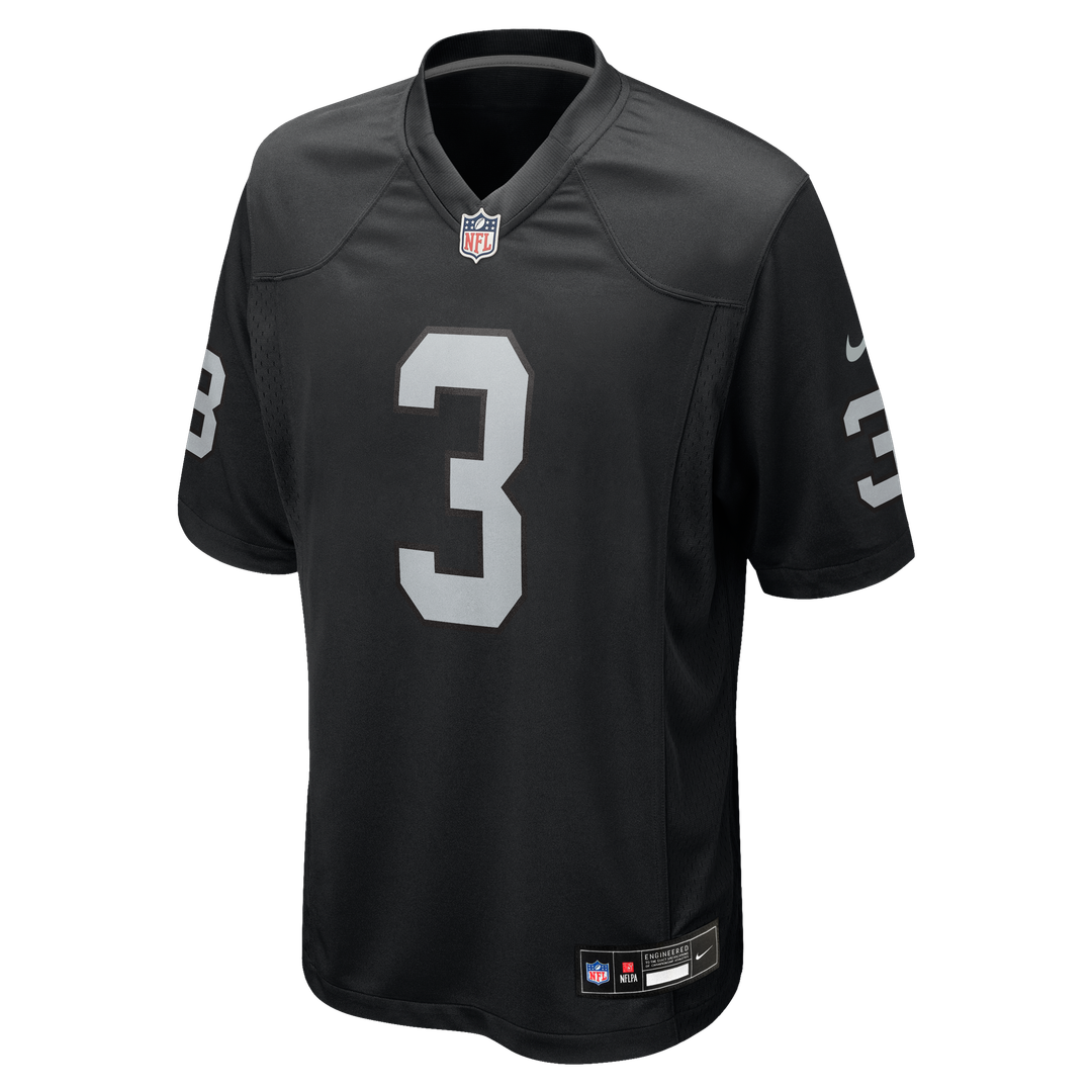 Taron Johnson Las Vegas Raiders Team Game Jersey - Black