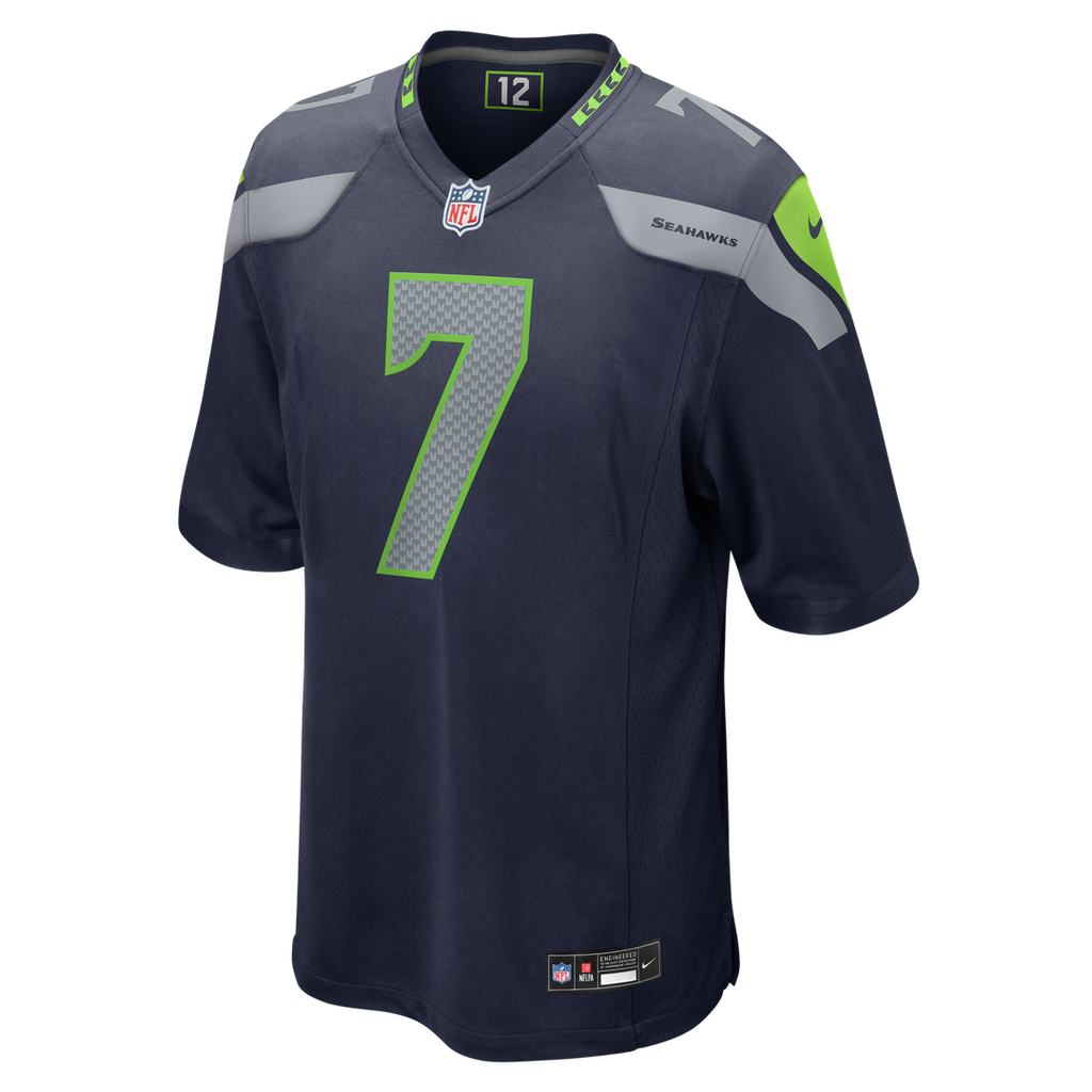 Uchenna Nwosu Seattle Seahawks Team Game Jersey - College Navy