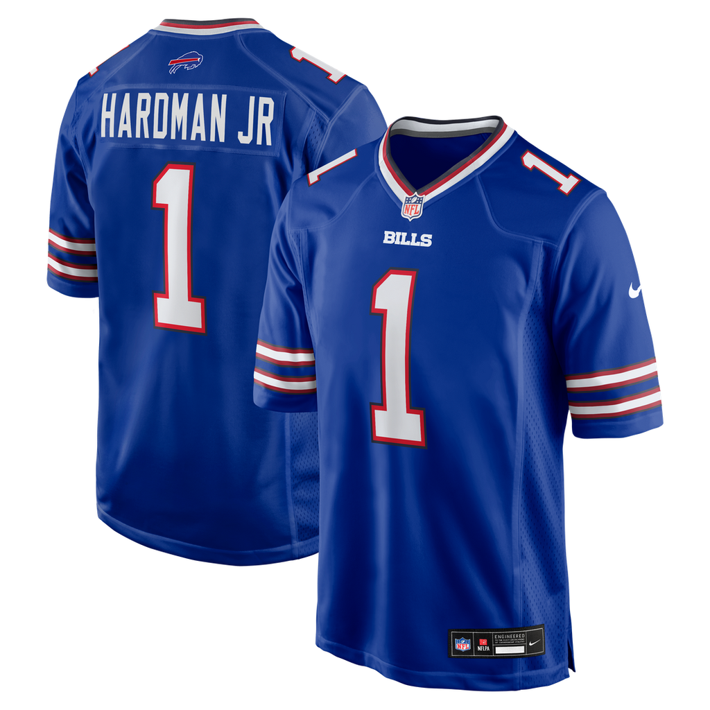 Mecole Hardman Buffalo Bills Team Game Jersey - Royal