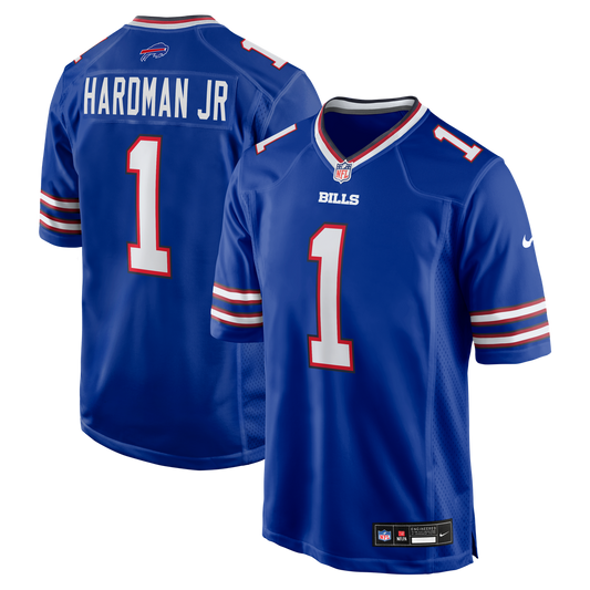 Mecole Hardman Buffalo Bills Team Game Jersey - Royal