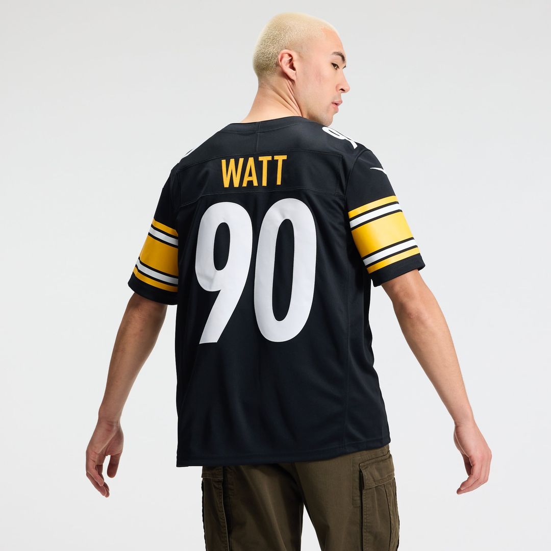 T.J. Watt Pittsburgh Steelers Team Vapor F.U.S.E. Stitched Limited Jersey - Black