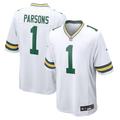 Micah Parsons Green Bay Packers Game Player Jersey - White