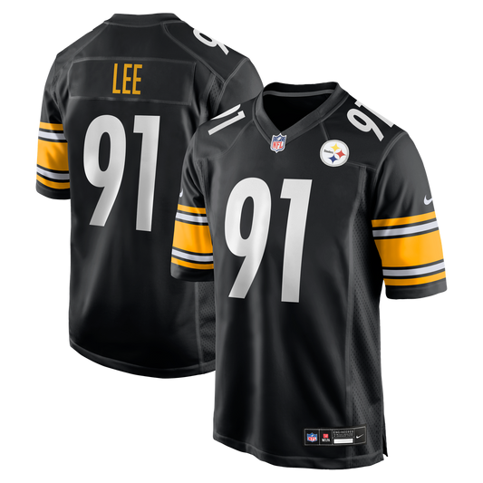 Logan Lee Pittsburgh Steelers Game Jersey - Black