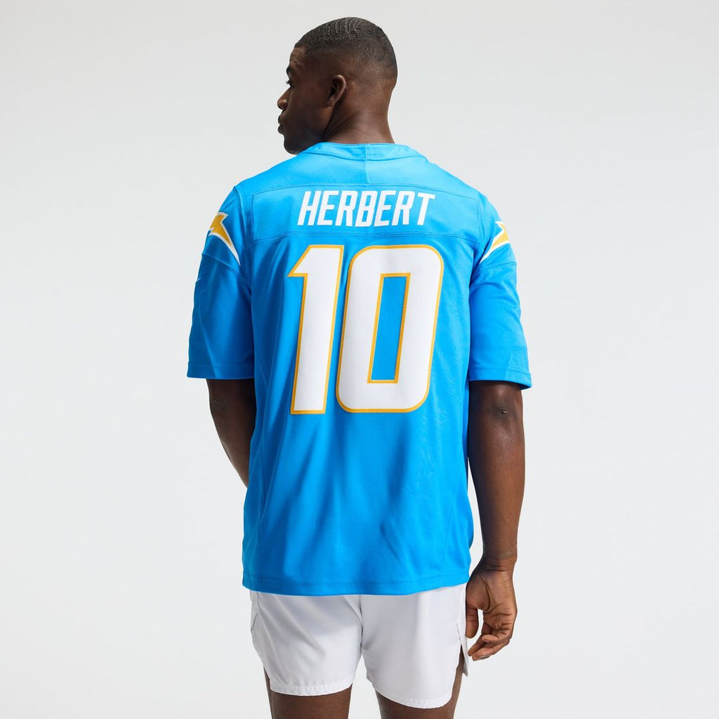 Justin Herbert Los Angeles Chargers Team Vapor F.U.S.E. Stitched Limited Jersey - Powder Blue