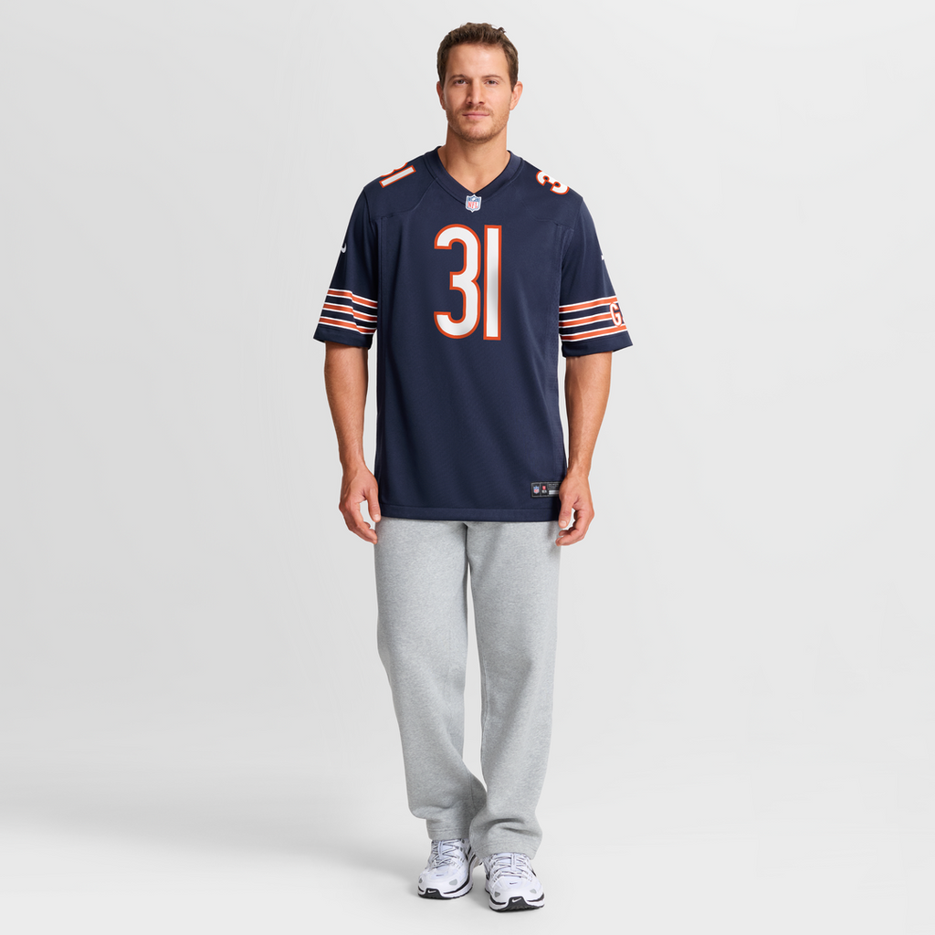 Dillon Thieneman Chicago Bears Team Game Jersey - Navy