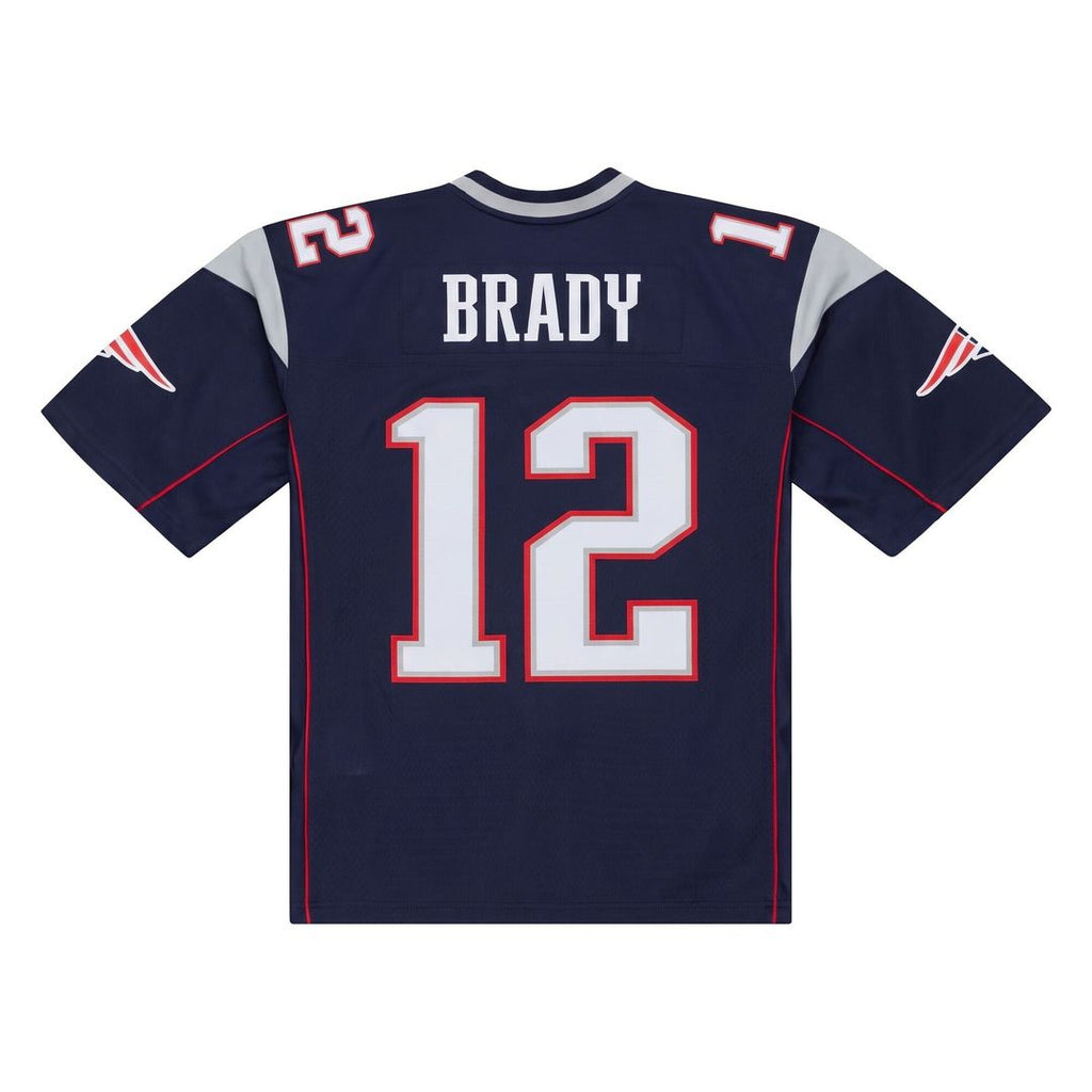 Tom Brady New England Patriots Big & Tall 2001 Legacy Retired Player Jersey - Navy