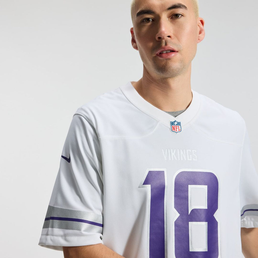 Justin Jefferson Minnesota Vikings Alternate Game Player Jersey - White