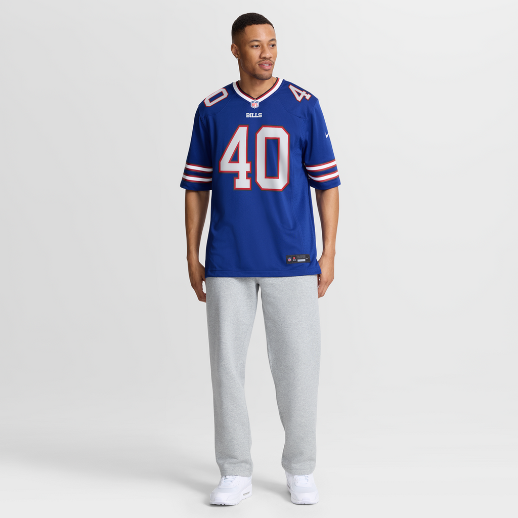 Matthew Wright Buffalo Bills Team Game Jersey - Royal