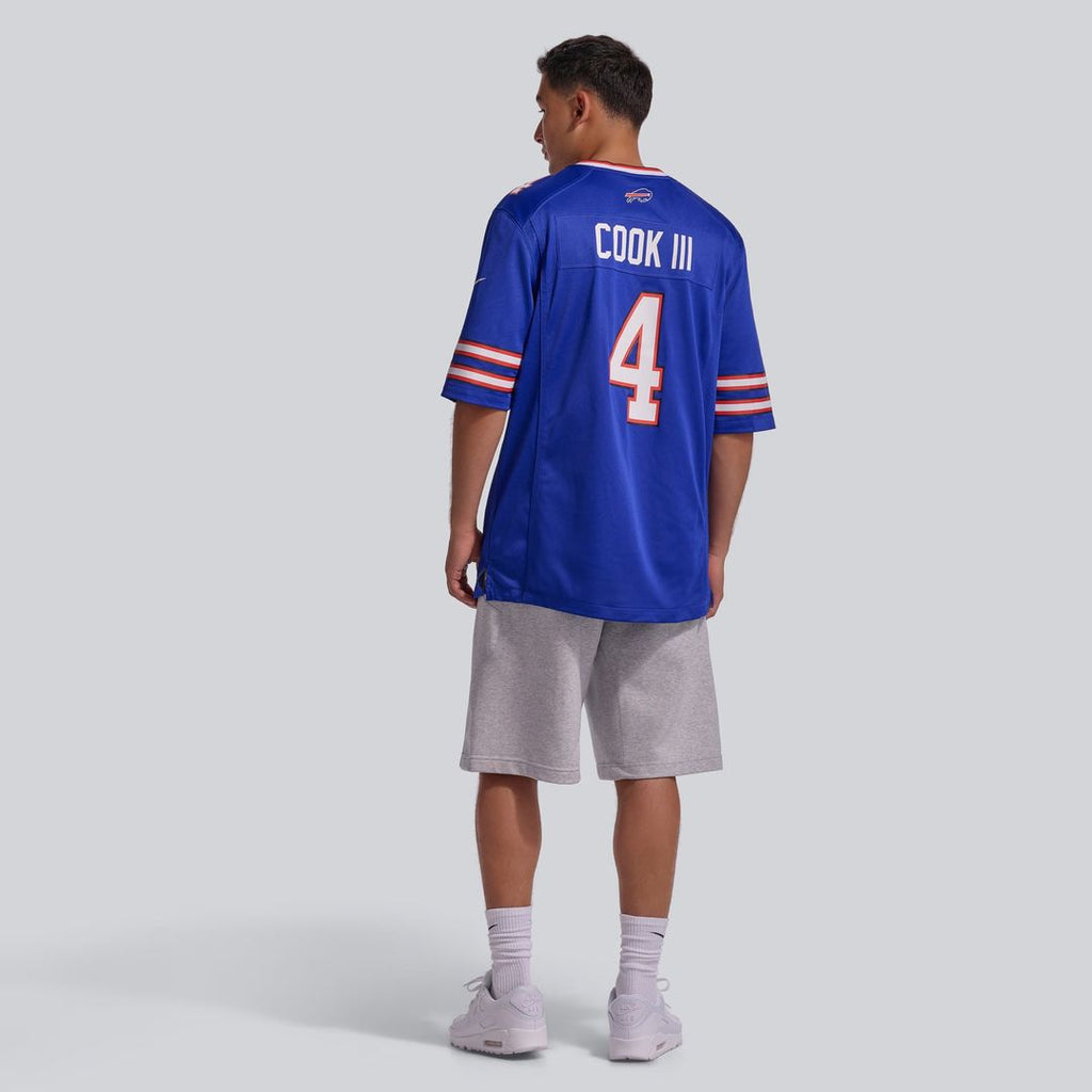 James Cook III Buffalo Bills Nickel City Game Jersey - Gray