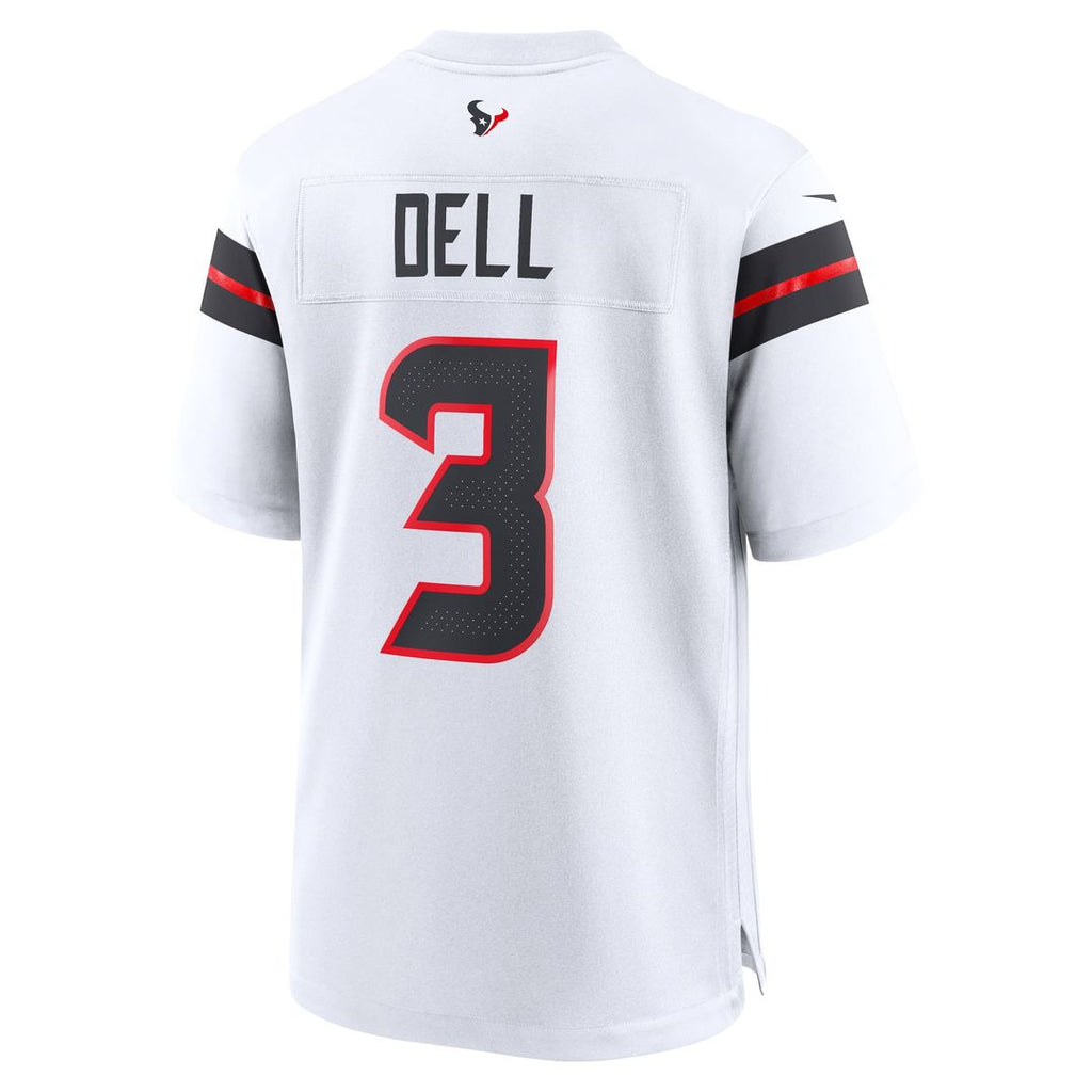 Tank Dell Houston Texans Game Jersey - White