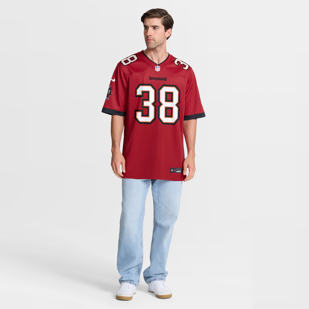 Rashad Wisdom Tampa Bay Buccaneers Team Game Jersey - Red