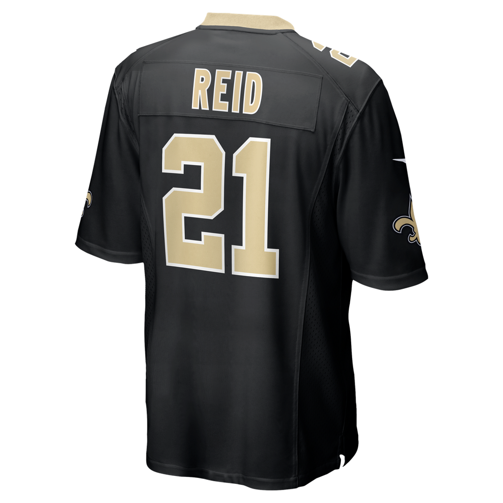 Justin Reid New Orleans Saints Team Game Jersey - Black
