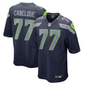 Bryce Cabeldue Seattle Seahawks Team Game Jersey - College Navy