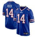 Frank Reich Buffalo Bills Game Retired Player Jersey - Royal