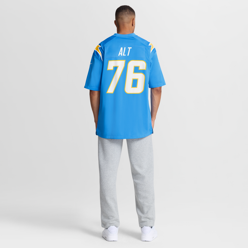 Joe Alt Los Angeles Chargers Alternate Super Chargers Game Player Jersey - Navy