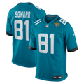 R. Jay Soward Jacksonville Jaguars Retired Player Team Game Jersey - Teal