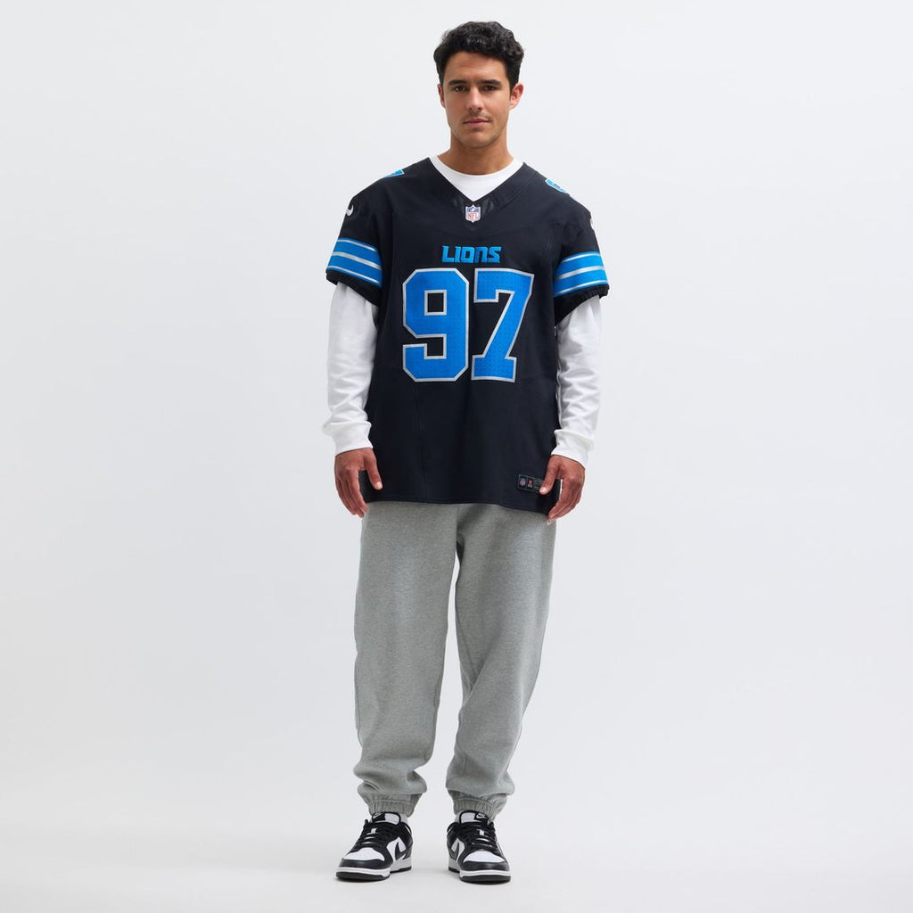 Aidan Hutchinson Detroit Lions Team Vapor F.U.S.E. Elite Jersey - Blue