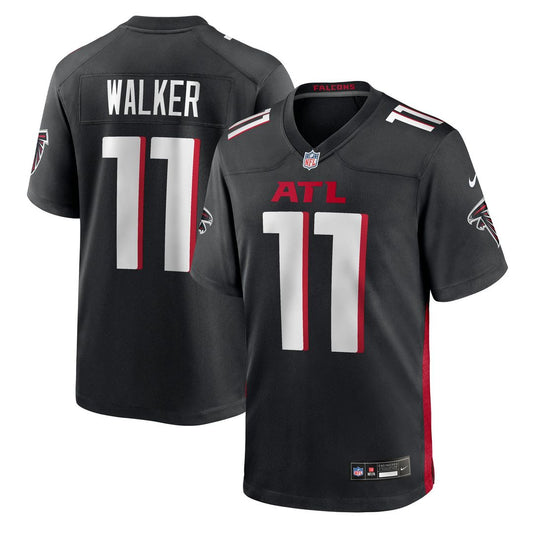 Jalon Walker Atlanta Falcons Team Game Jersey - Black