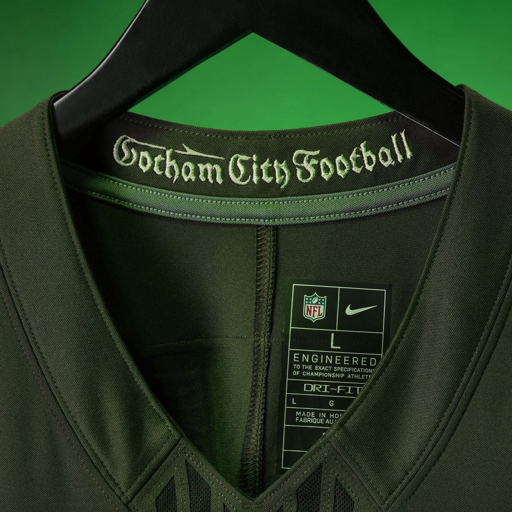 Garrett Wilson New York Jets Rivalries Collection Stitched Limited Jersey - Green